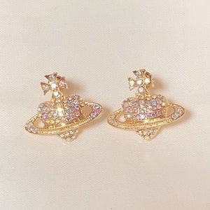 SOLD**Vintage Vivienne Westwood punk orb earrings